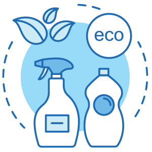 Ecco Friendly Cleaning Agents Icon